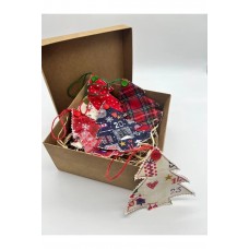 6’lı Hediyelik Yılbaşı Ağaç Süsü Seti